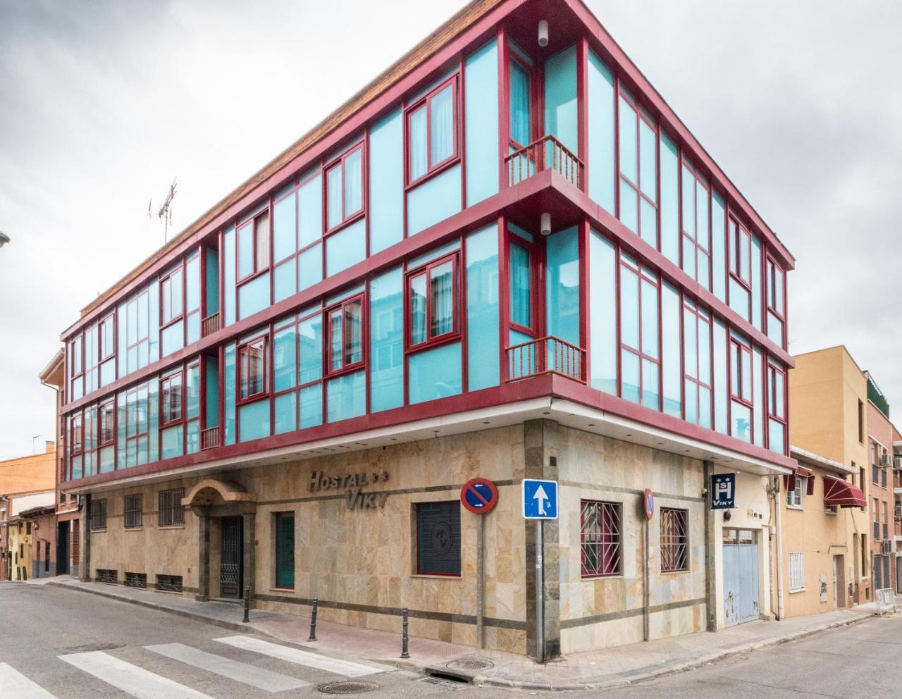 Hostal Viky Madrid Buitenkant foto